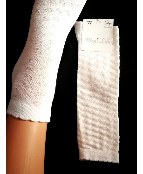 Moni life 3/4 детски чорапи сърца